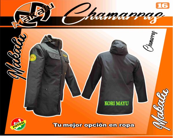 chamarras parkas casuales