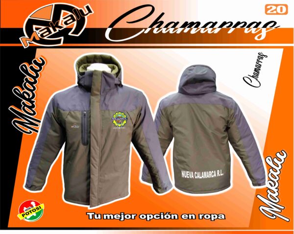 chamarras parkas casuales