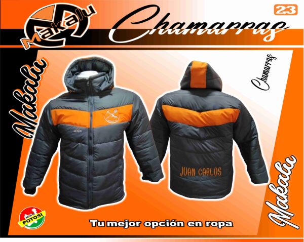 chamarras parkas casuales