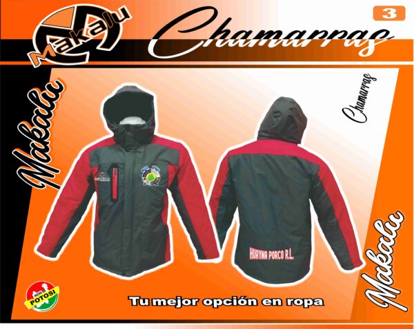 chamarras parkas casuales