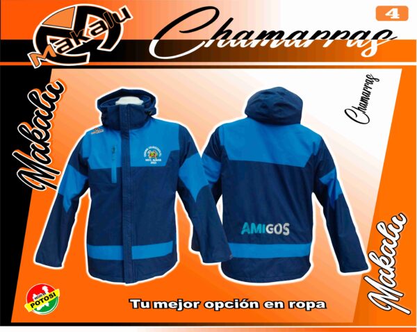 chamarras parkas casuales