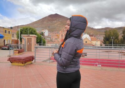 chamarra confeccionado