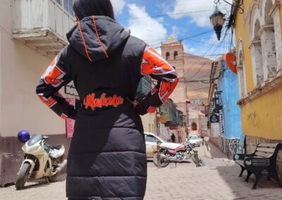 Chamarra confeccionado